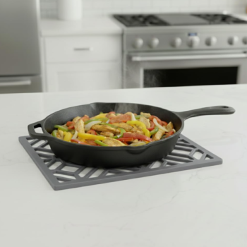 Thick, large-size silicone heat-resistant mat; high-temperature resistant; non-slip countertop protector